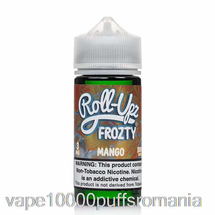 Vape Romania Frozty Mango - Juice Roll-upz - 100ml 3mg